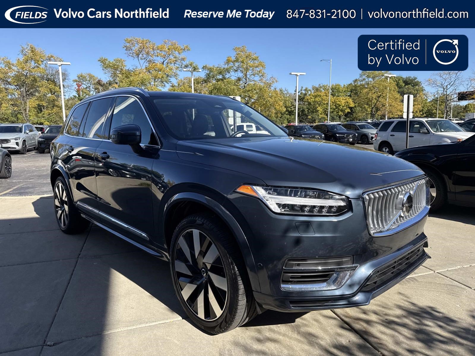 Certified 2024 Volvo XC90 Recharge Plug-In Hybrid T8 Plus Bright Theme 7 Passenger SUV