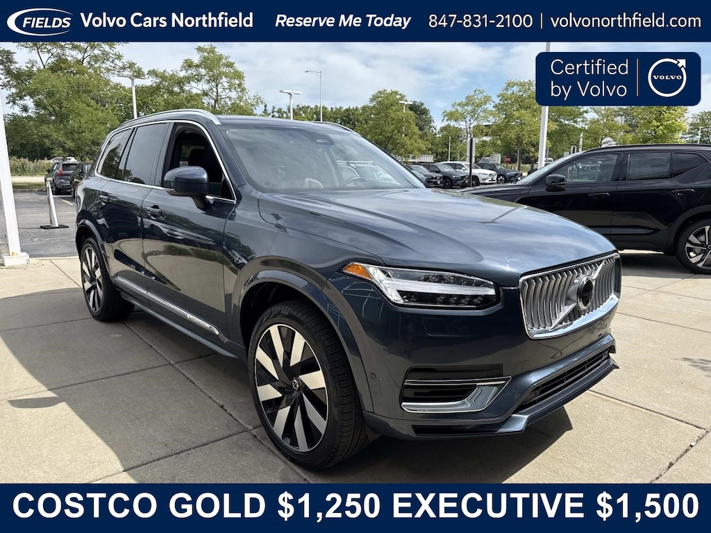 Certified 2024 Volvo XC90 Recharge Plug-In Hybrid T8 Plus Bright Theme 7 Passenger SUV