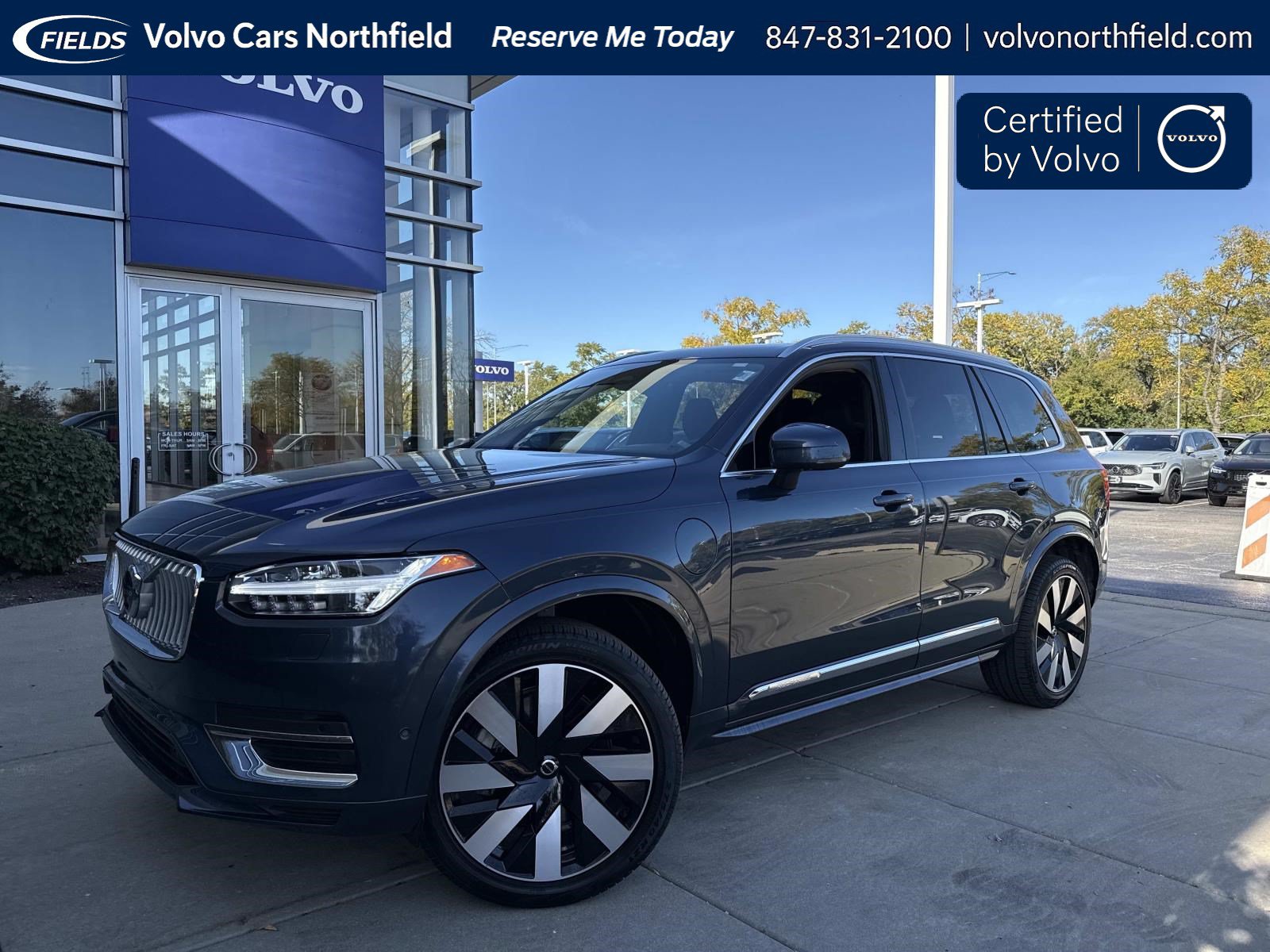 Certified 2024 Volvo XC90 Recharge Plug-In Hybrid T8 Plus Bright Theme 7 Passenger SUV