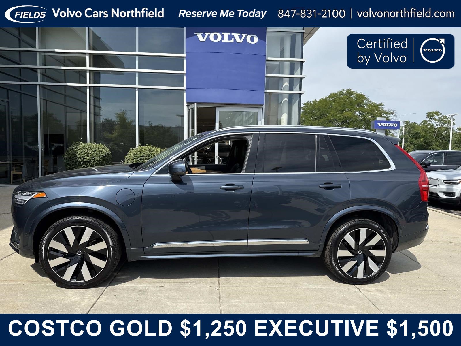Certified 2024 Volvo XC90 Recharge Plug-In Hybrid T8 Plus Bright Theme 7 Passenger SUV