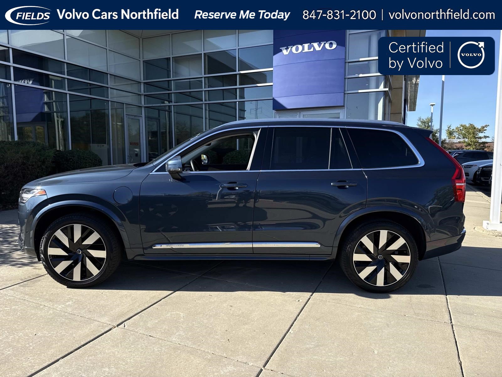 Certified 2024 Volvo XC90 Recharge Plug-In Hybrid T8 Plus Bright Theme 7 Passenger SUV