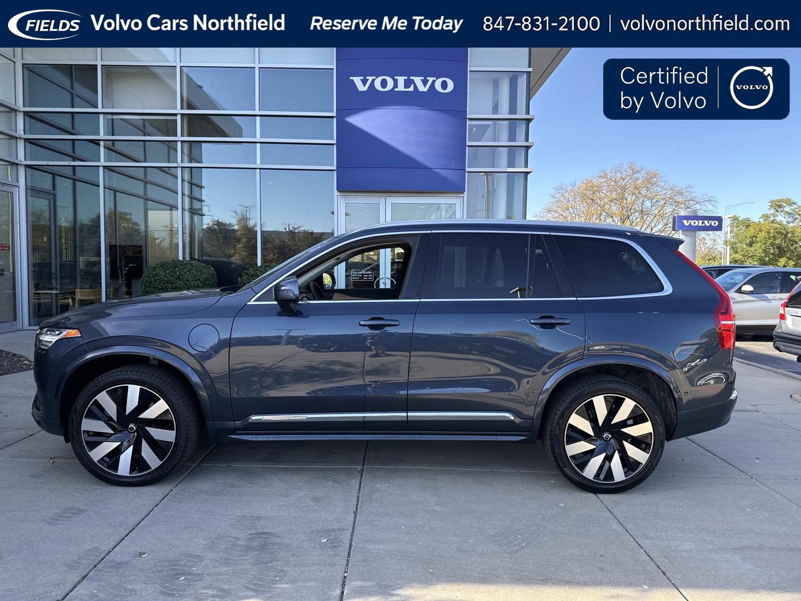 Certified 2024 Volvo XC90 Recharge Plug-In Hybrid T8 Plus Bright Theme 7 Passenger SUV