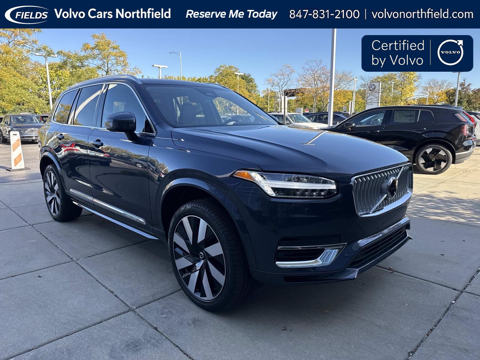Certified 2024 Volvo XC90 Recharge Plug-In Hybrid T8 Plus Bright Theme 7 Passenger SUV