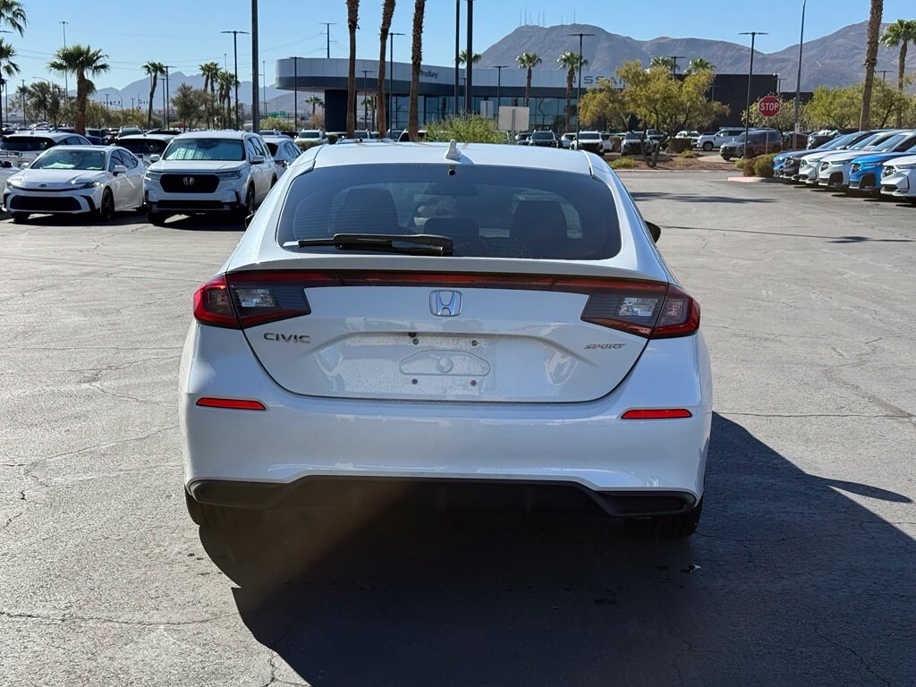 Used 2025 Honda Civic Sport Hatchback