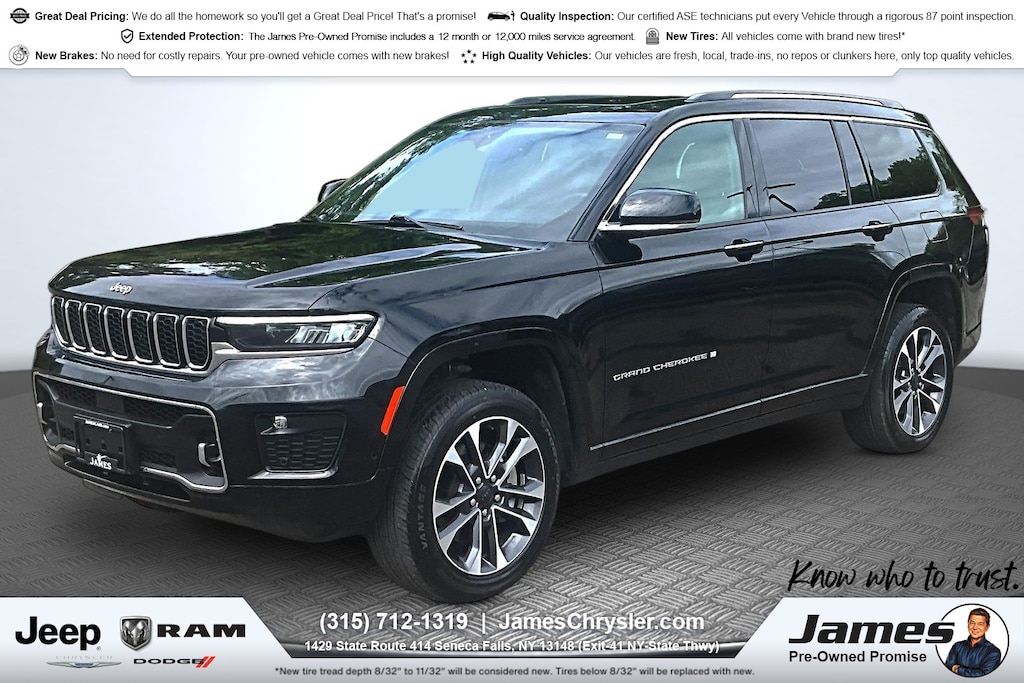 Used 2023 Jeep Grand Cherokee L Overland SUV