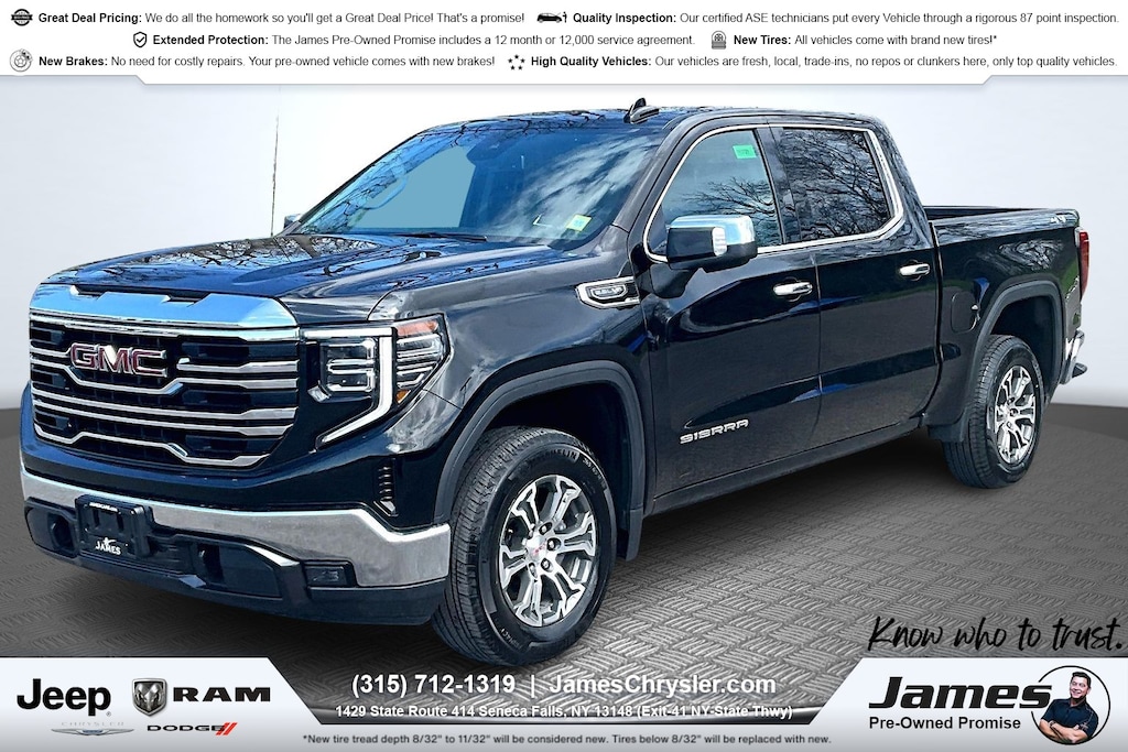 Used 2025 GMC Sierra 1500 SLT Truck Crew Cab
