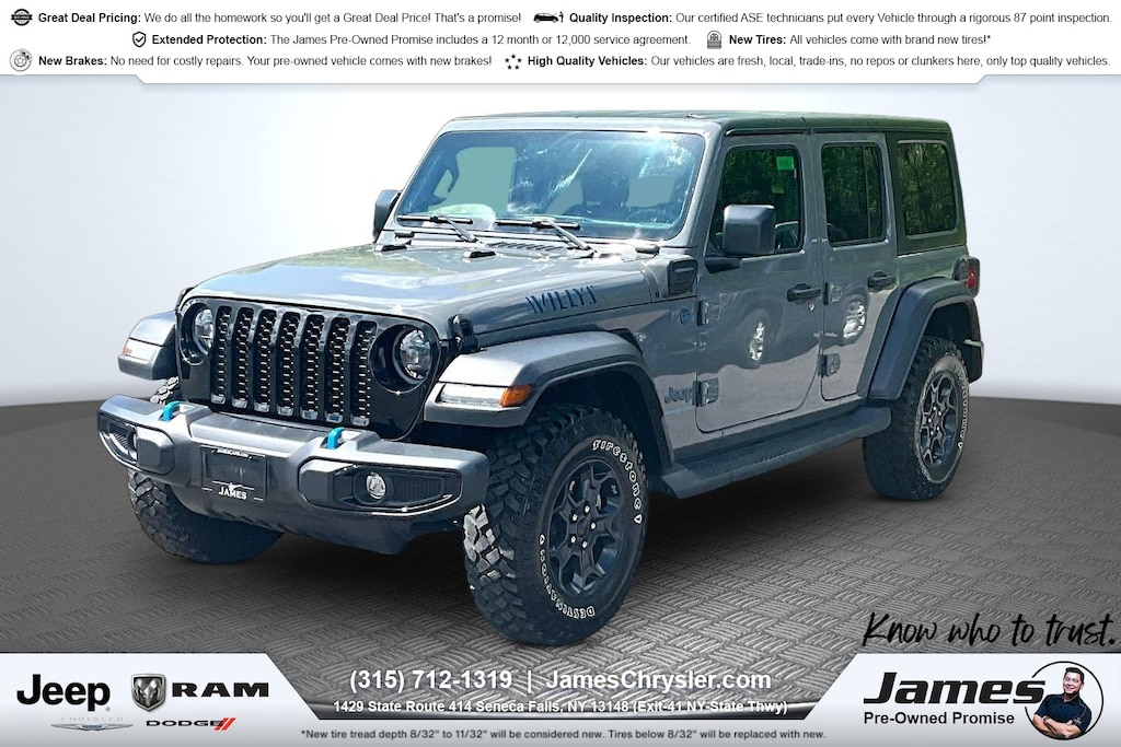 Used 2023 Jeep Wrangler 4xe SUV