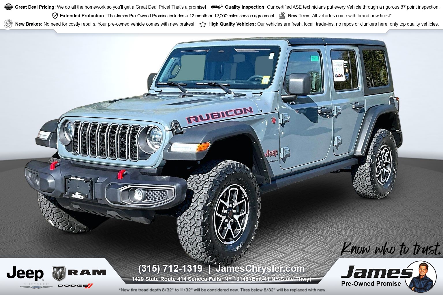 Used 2025 Jeep Wrangler Rubicon SUV
