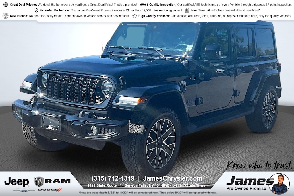 Used 2024 Jeep Wrangler 4xe High Altitude SUV