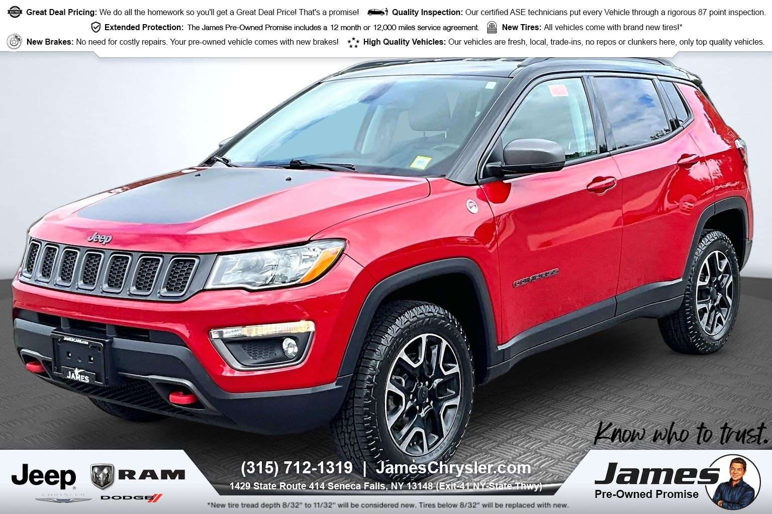 2019 Jeep Compass Trailhawk 4x4 SUV