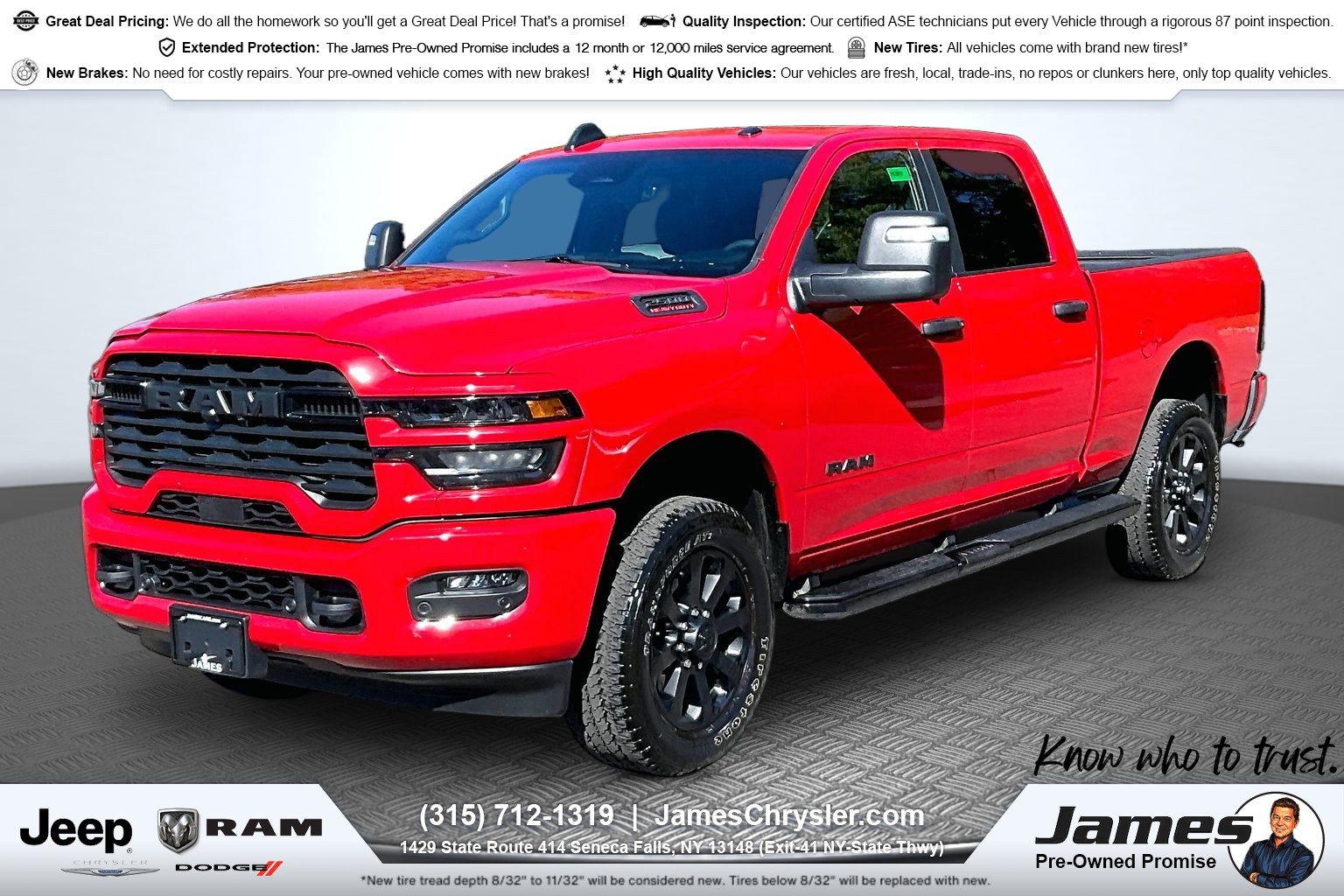 Used 2026 Ram 2500 Big Horn Truck Crew Cab