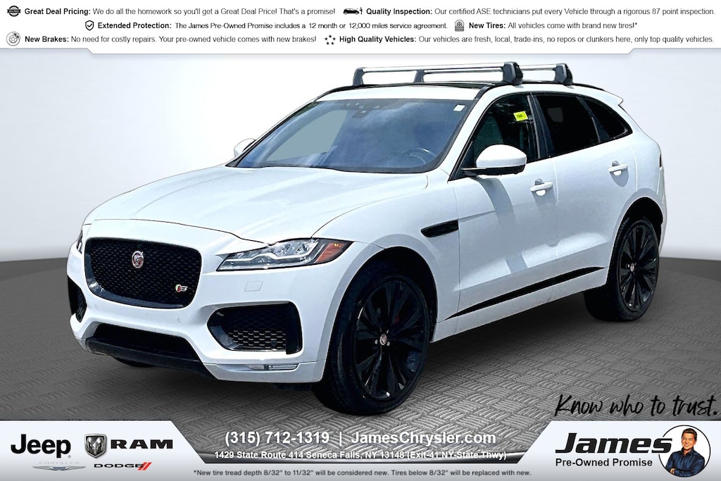 Used 2020 Jaguar F-PACE S SUV
