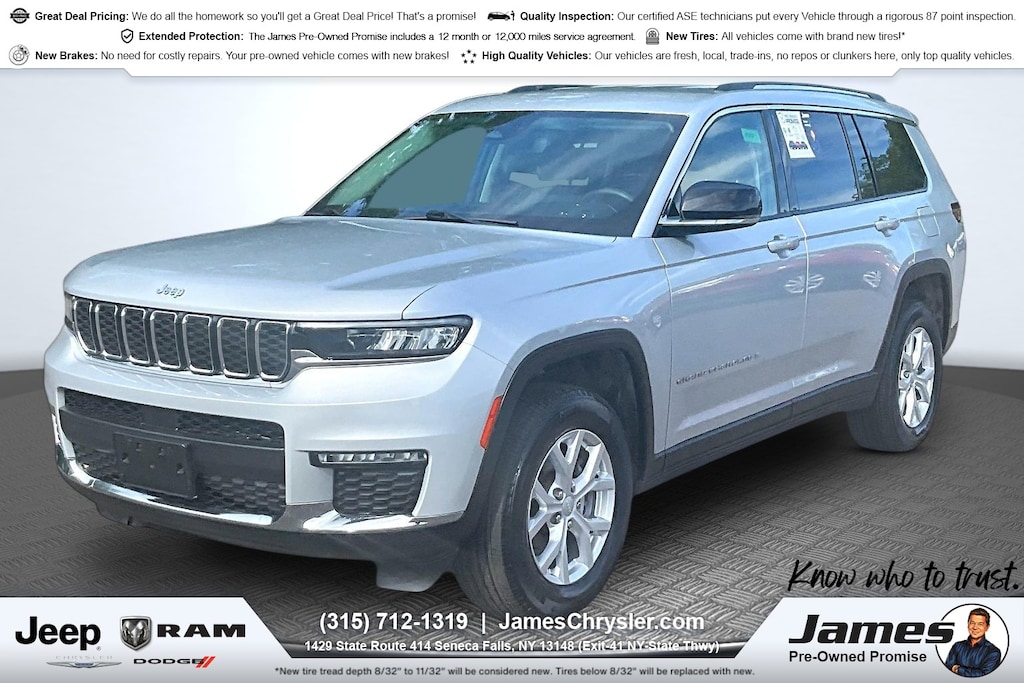 Used 2023 Jeep Grand Cherokee L Limited SUV