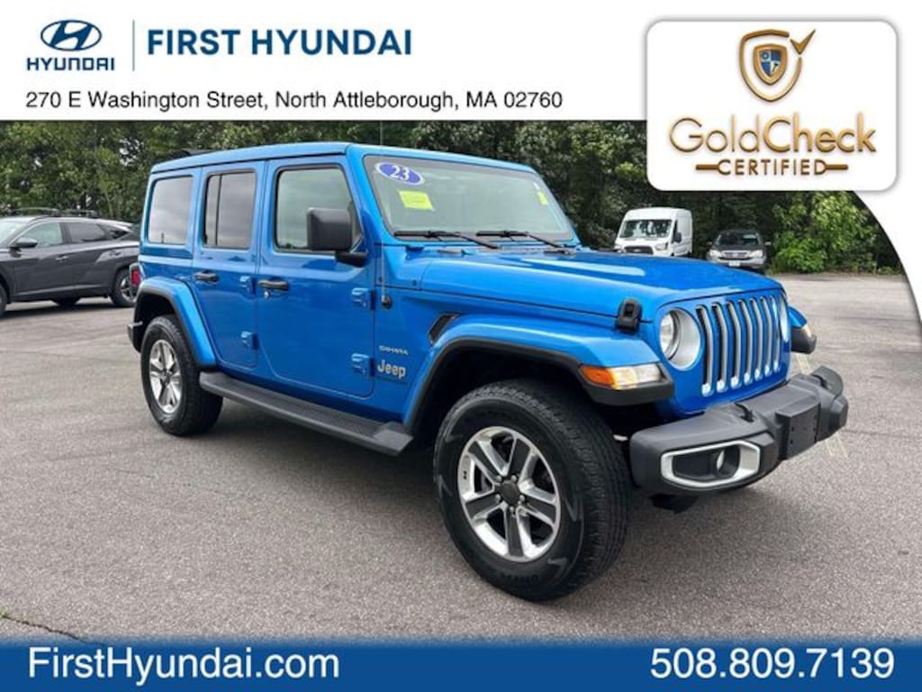Certified 2023 Jeep Wrangler Sahara SUV