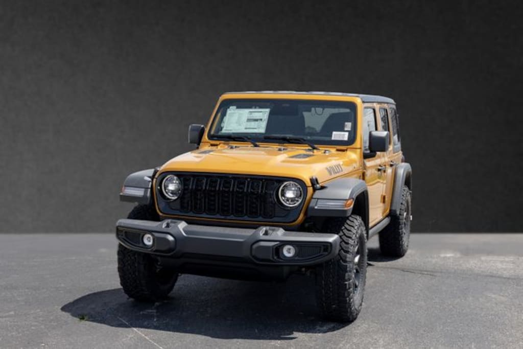 New 2026 Jeep Wrangler 4-DOOR WILLYS Sport Utility