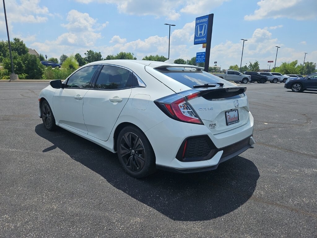 Certified 2019 Honda Civic EX Hatchback