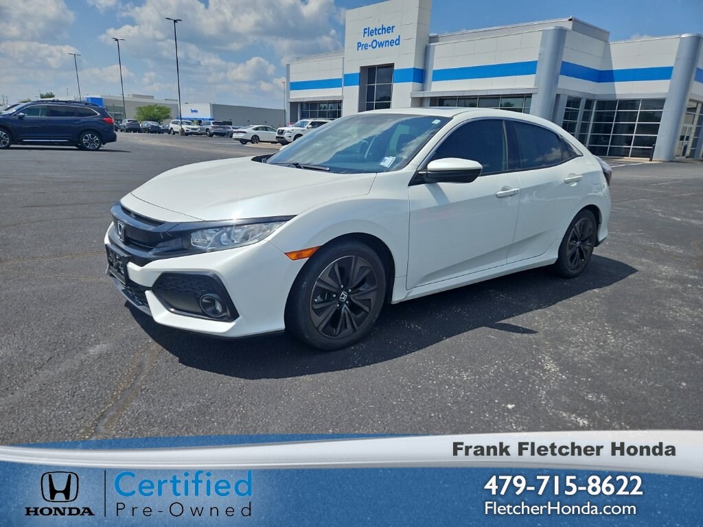Certified 2019 Honda Civic EX Hatchback