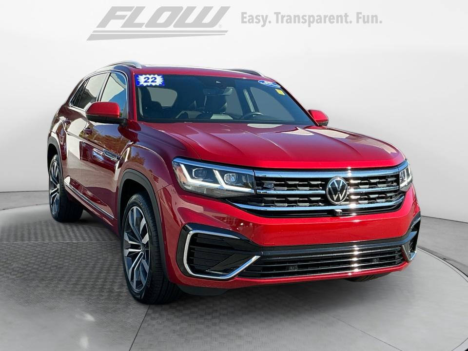 Used 2022 Volkswagen Atlas Cross Sport 3.6L V6 SEL Premium R-Line SUV