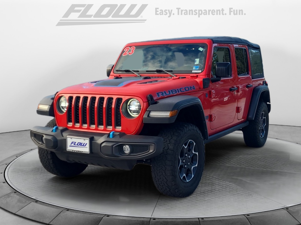 Used 2023 Jeep Wrangler 4xe Rubicon 4x4 SUV