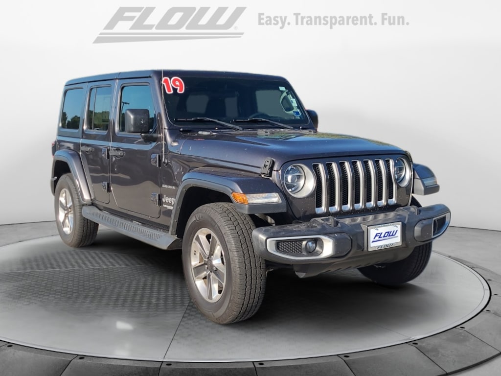 Used 2019 Jeep Wrangler Unlimited Sahara SUV