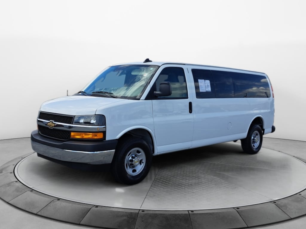 Used 2024 Chevrolet Express Passenger RWD 3500 Extended Wheelbase LT Sedan