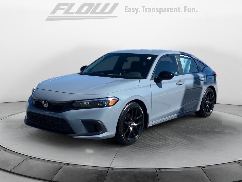 Certified 2022 Honda Civic Hatchback Sport Hatchback