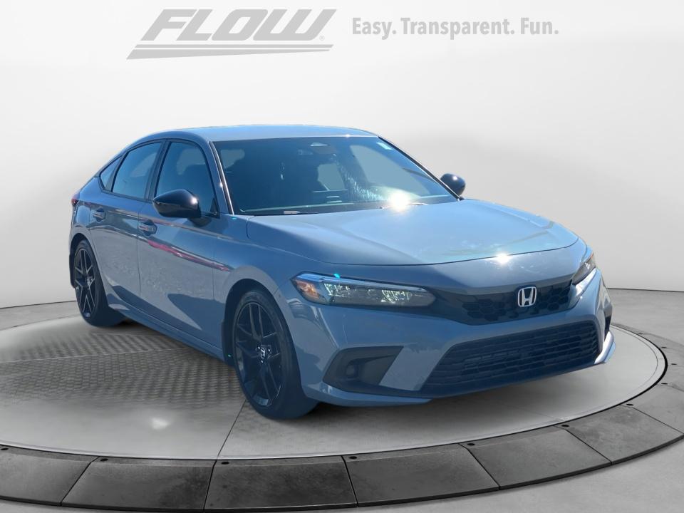 Certified 2022 Honda Civic Hatchback Sport Hatchback