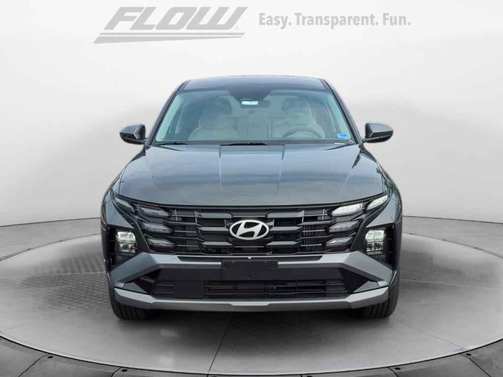 New 2026 Hyundai Tucson Hybrid Blue SUV