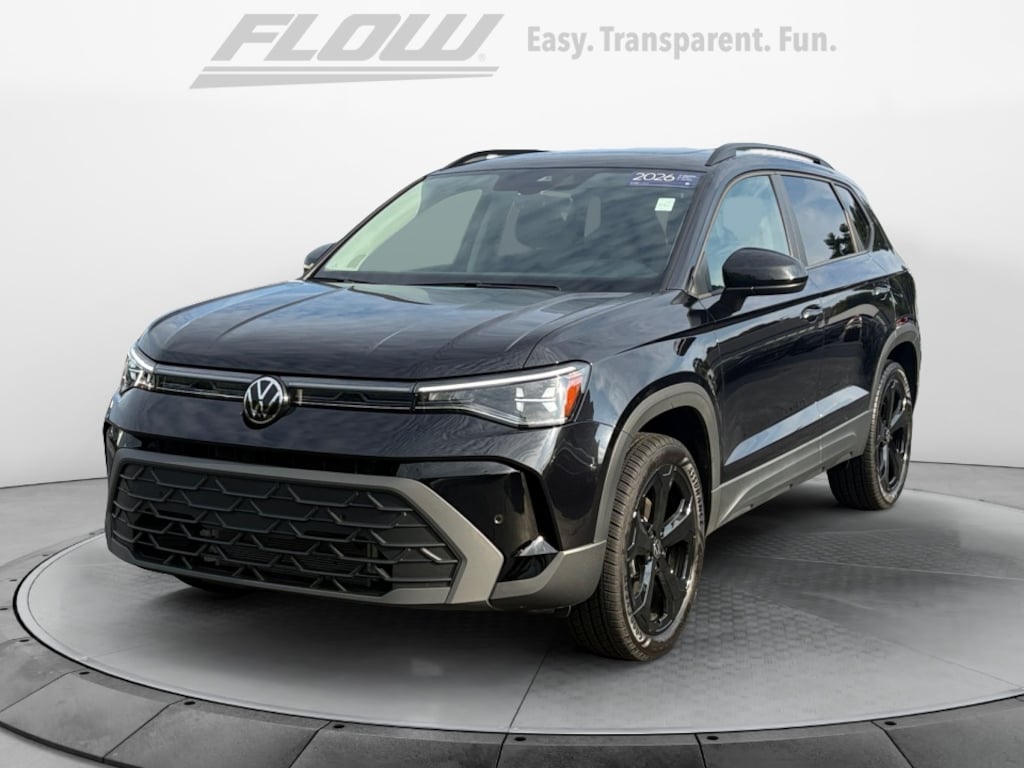 Certified 2026 Volkswagen Taos SE Black SUV