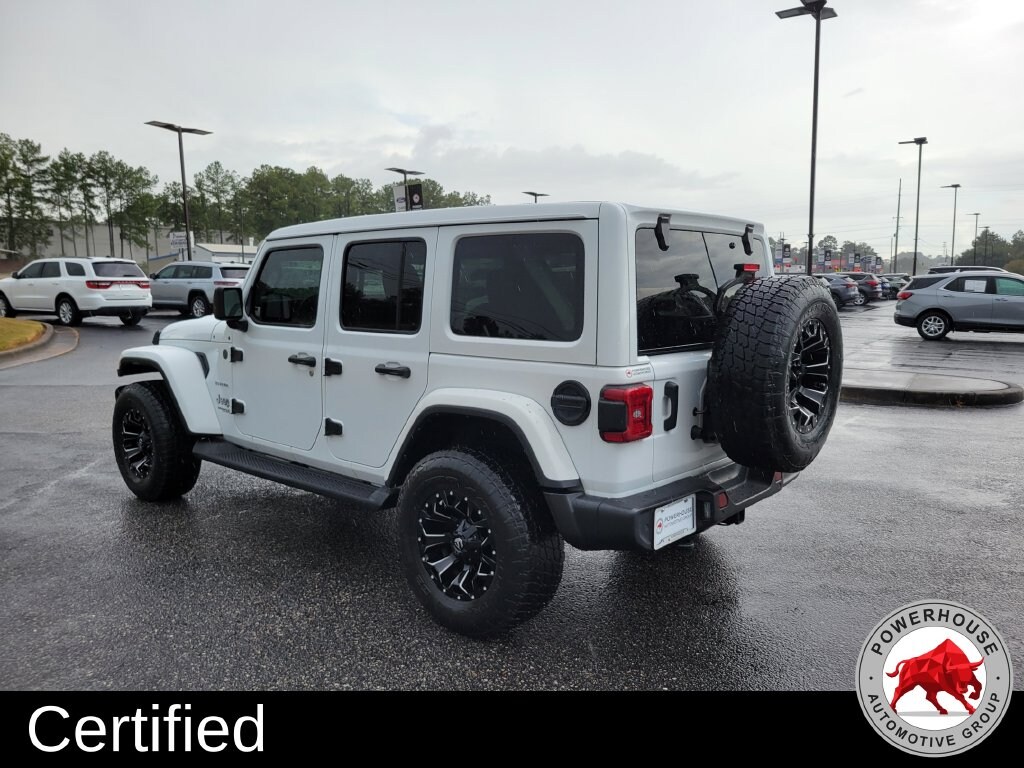 Certified 2021 Jeep Wrangler Unlimited Sahara SUV