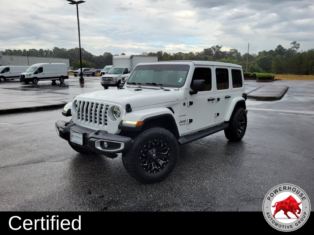 Certified 2021 Jeep Wrangler Unlimited Sahara SUV