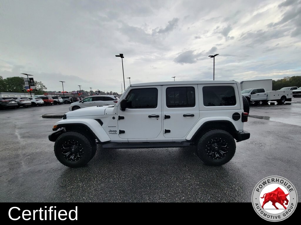 Certified 2021 Jeep Wrangler Unlimited Sahara SUV