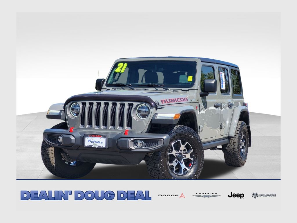 Used 2021 Jeep Wrangler Unlimited Rubicon SUV