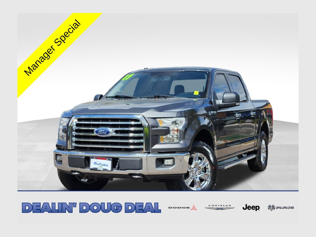 Used 2017 Ford F-150 XLT Truck SuperCrew Cab
