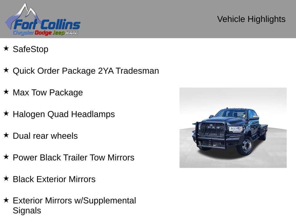 Used 2022 Ram 5500 Chassis Tradesman Truck Crew Cab