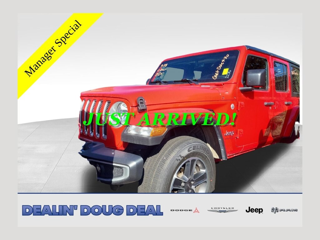 Used 2023 Jeep Wrangler 4-DOOR SAHARA 4X4 SUV