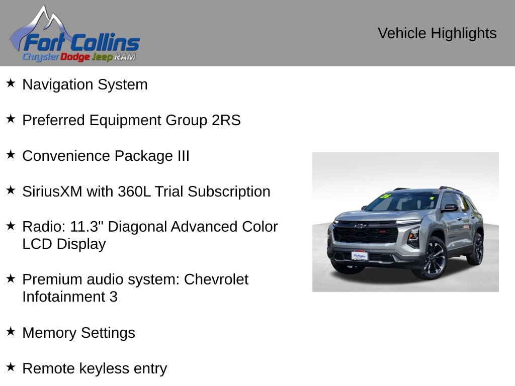 Used 2026 Chevrolet Equinox RS SUV