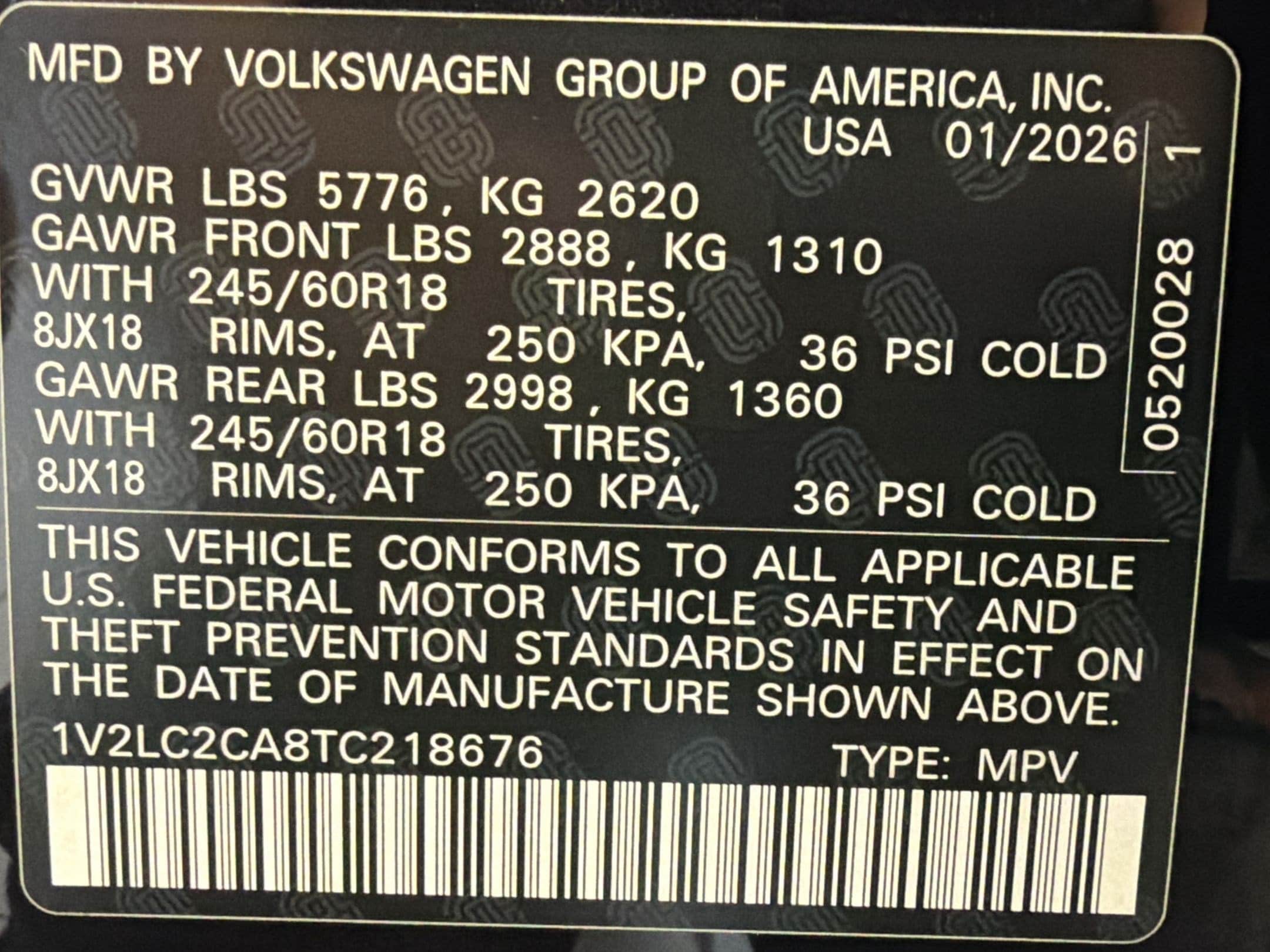 2026 Volkswagen Atlas Cross Sport SE - Photo 18