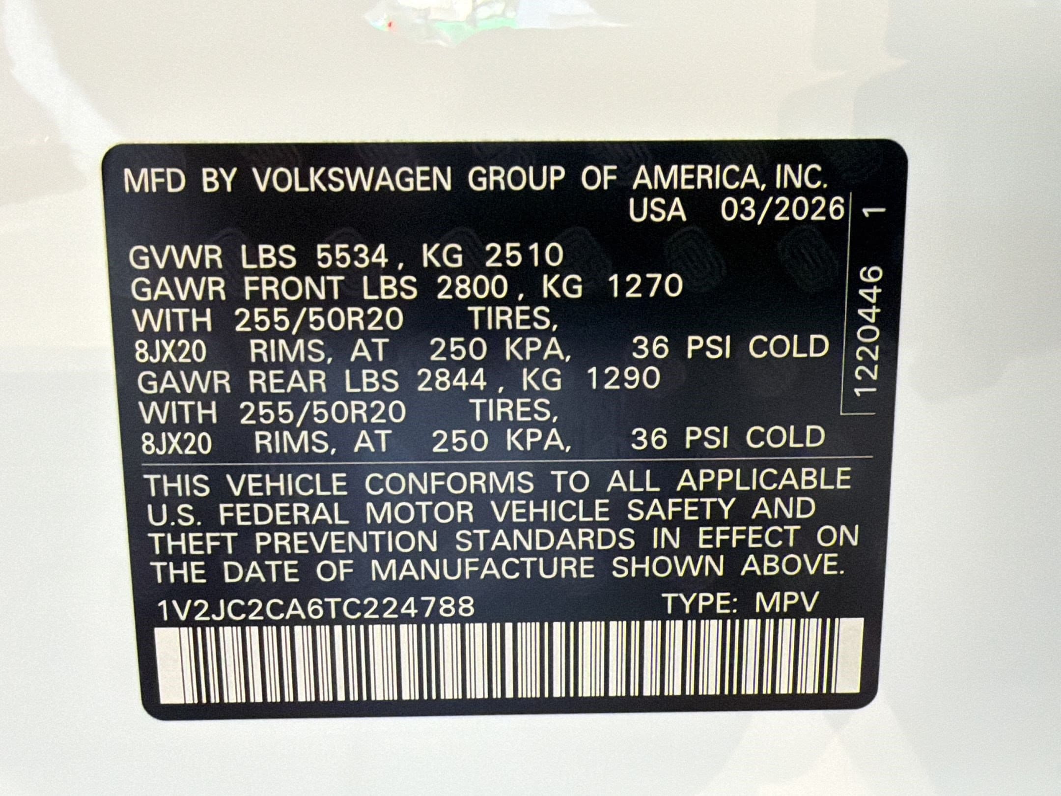 2026 Volkswagen Atlas Cross Sport SE w/Tech - Photo 20