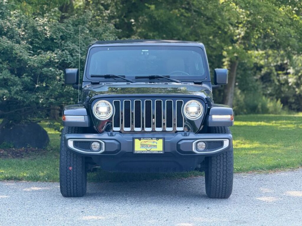Used 2021 Jeep Wrangler Unlimited Sahara Sport Utility 4D SUV
