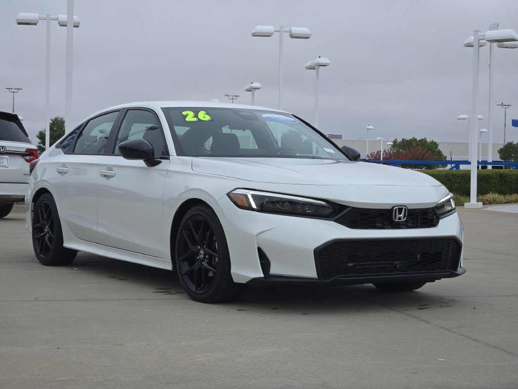 Certified 2026 Honda Civic Sedan Sport Sport CVT