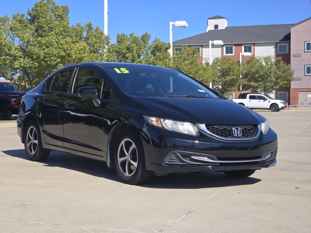 Used 2015 Honda Civic Sedan SE CVT SE