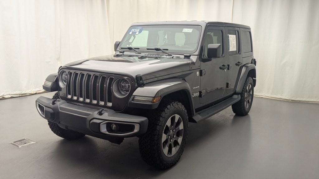 Used 2018 Jeep Wrangler Unlimited Sahara 4x4 SUV