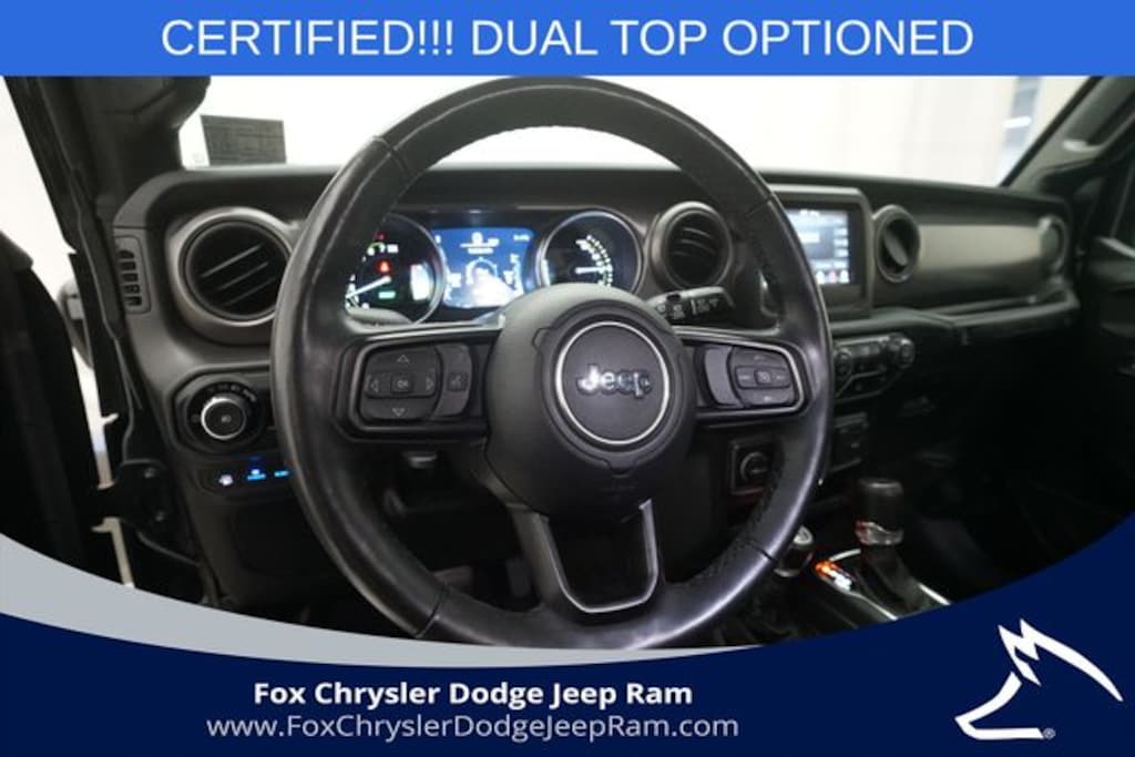 Certified 2023 Jeep Wrangler Willys 4xe SUV