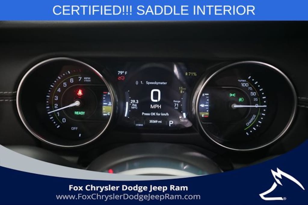 Certified 2023 Jeep Wrangler 4xe Sahara SUV