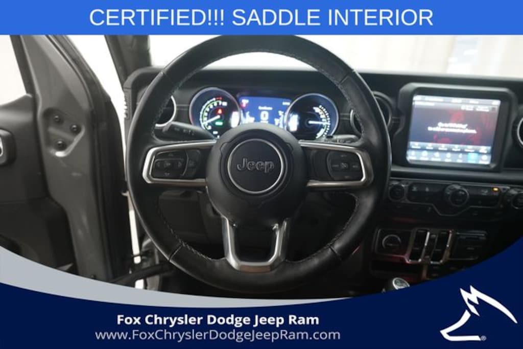 Certified 2023 Jeep Wrangler 4xe Sahara SUV