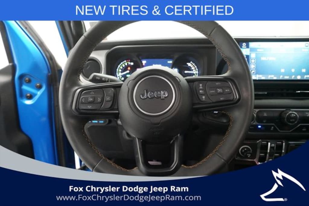 Certified 2024 Jeep Wrangler Sport S 4xe SUV