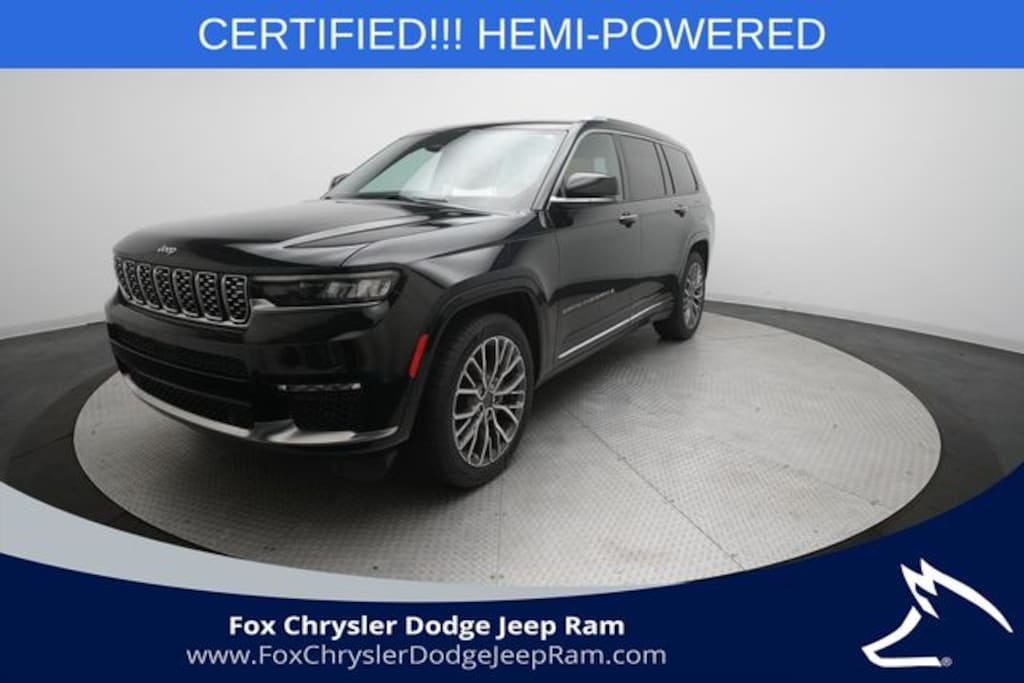 Certified 2023 Jeep Grand Cherokee L Summit SUV