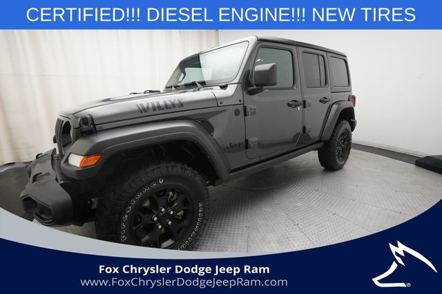 2022 Jeep Wrangler Unlimited Willys SUV
