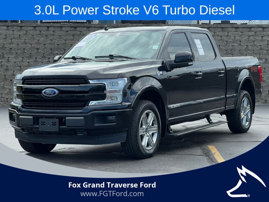 Used 2018 Ford F-150 Lariat Truck SuperCrew Cab